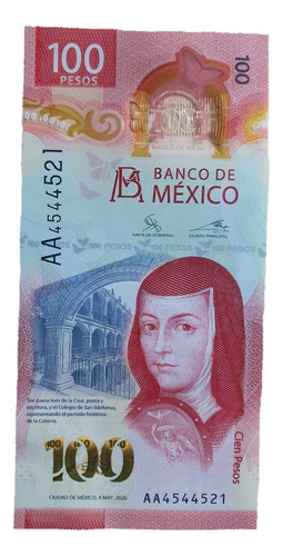 Billet De 100 Pesos Mexicanos, Serie Aa