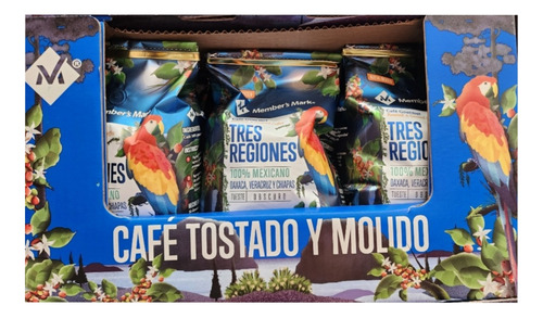 9kg Café Tostado Molido Member's Veracruz-chiapas-oaxaca