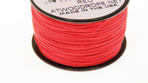 Rg1107 Rollo Parachute Cord Paracord Nano Cord Rojo