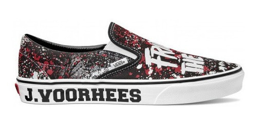 Tênis Classic Slip On House Of Terror Friday The 13th.