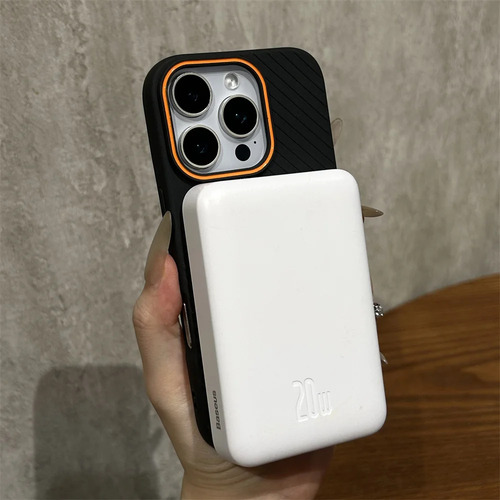 Funda Para iPhone Con Magsafe Diseño De Bloques De Color