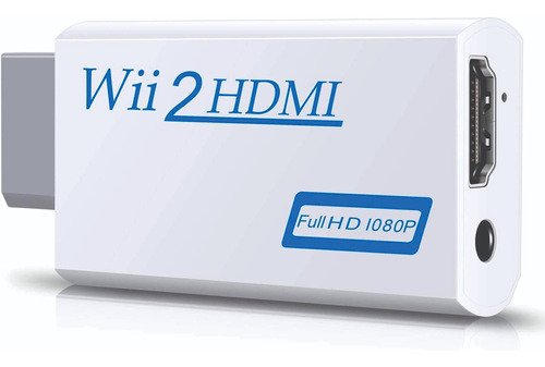 Adaptador Convertidor Wii Hdmi 1080p Full Hd Nintendo  (Reacondicionado)
