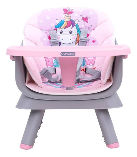 Silla De Comer Para Bebe 2 En 1 New Bistro Unicornio