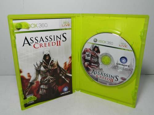 Assassin's Creed Ii 2 Edição Padrão Xbox 360 Físico -loja Rj (Usado)