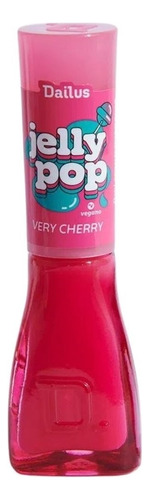 Esmalte TranslĂșcido Dailus Jelly Pop Very Cherry 8ml