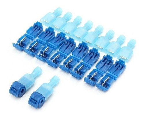 Imagem 1 de 5 de Kit 5 Conectores T Emenda Cabo Elétrico 0,75mm A 2,5mm