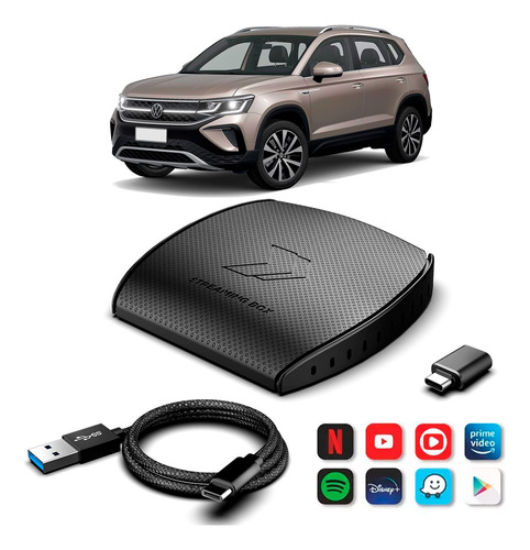 Streaming Box S 2gb Ram 32gb Taos 2022 Carplay