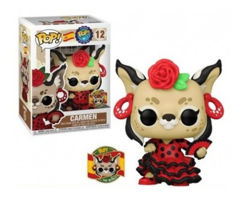 Funko Pop Carmen 12 Around The World