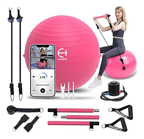 Silla De Bola De Yoga Y Pelota De Equilibrio Para