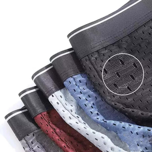 Pack De 10 Calzoncillos De Punto Transpirables Para Hombre S