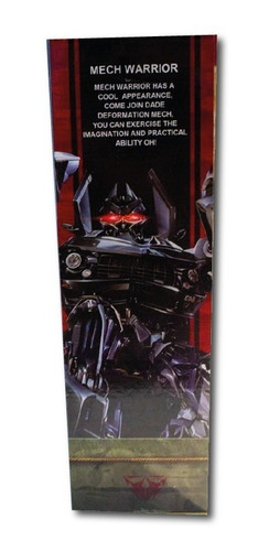 Transformers Robot C/ Luz Y Sonido Completo Accesorios