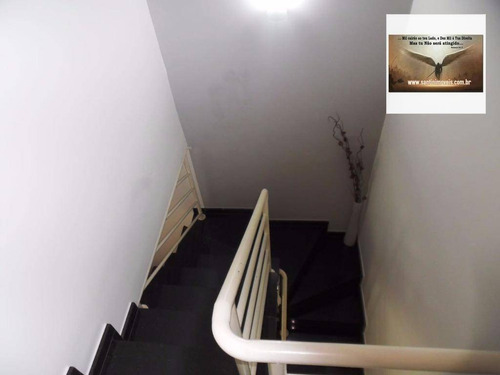 Imagem 13 de 18 de Sobrado Com 03 Dormitórios ( 1 Suíte ) 02 Vagas De Garagem , Espaço Gourmet Residencial À Venda, Vila Lucinda, Santo André. - So0063