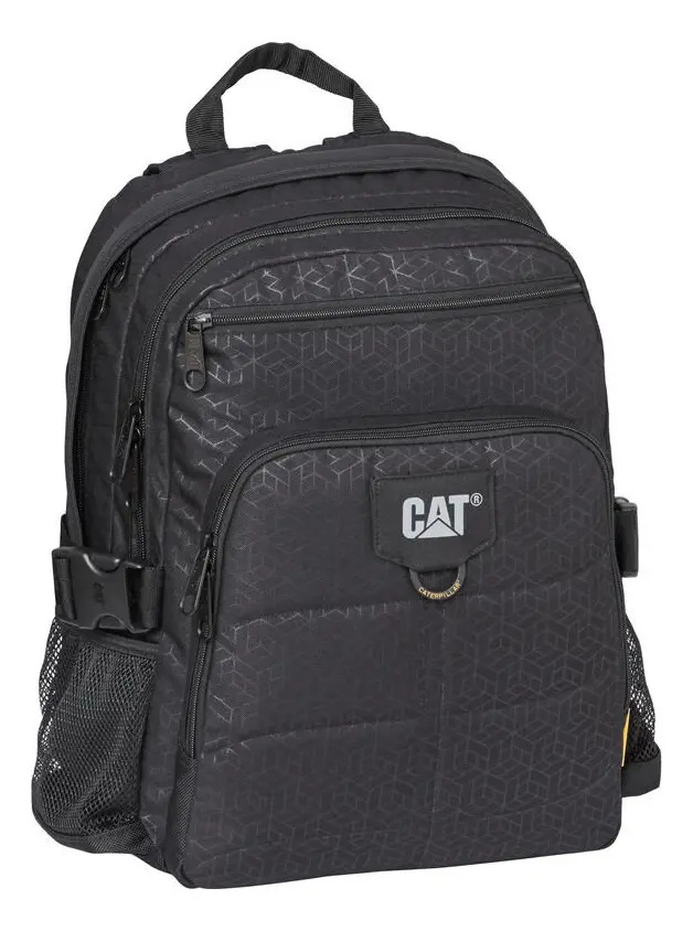 Mochila Cat Brent De 22 L Caterpillar Color Black Heat Embossed