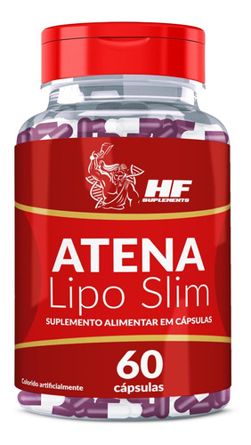 Atena Liposlim Spirulina + Cromo 60caps Hf Suplements