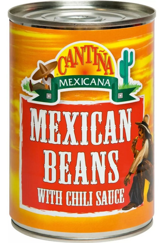 Feijão Mexicano Com Chili Sauce