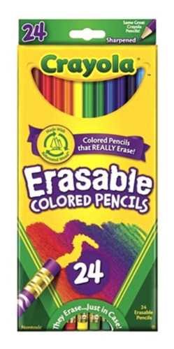 24 Colores Borrables Crayola Xtreme C