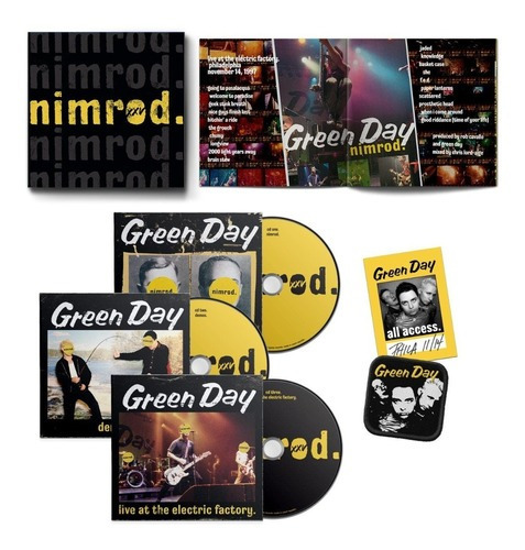Green Day Nimrod (25th Anniversary Edition) Cd