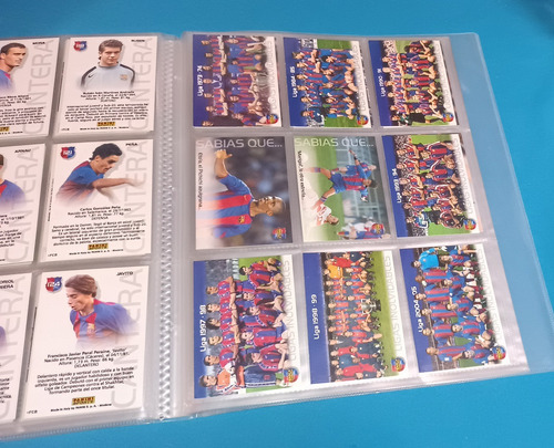 Barcelona Campeon 124 Tarjetas Diferentes Ronaldinho (Usado)