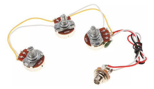 Sistema De Cableado Bajo Circuito De Control De Volumen Tono