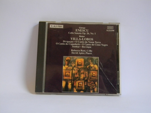 George Enescu - Heitor Villa-lobos Cd Música Clásica