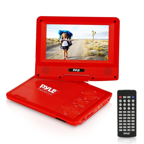 Dvd Portable Upgraded Pyle 7  Portable Dvd Player, Tra