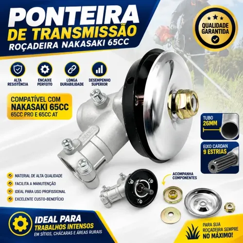 Ponteira Transmissão P/ Nakasaki 65cc | MercadoLivre