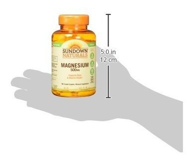 Suplemento Magnesio 500 Mg 180 Cápsulas