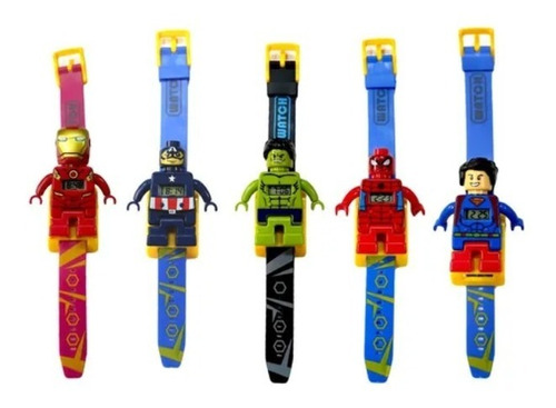 Reloj Niños Super Heroes Avengers Dc