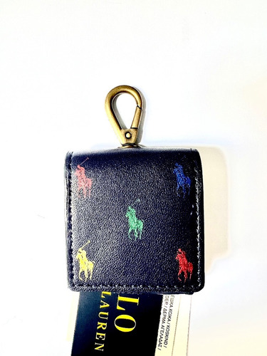 Estojo Em Couro Para Airpod Apple - Polo Ralph Lauren