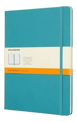 Moleskine Clássicos Clássico 96 folhas  pautado unidade x 1 19cm x 25cm