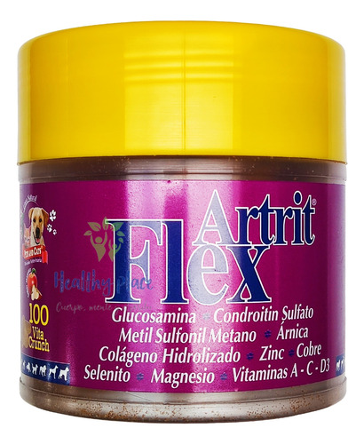 Artrit Flex Vitacrunch Movilidad Para Mascotas X 100 Crunch