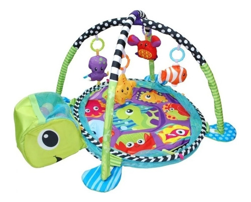 Imagen 4 de 4 de Gimnasio Bebé Tortuga, Piscina De Pelotas. Envió Gratis.