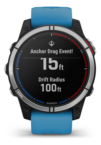 Garmin Quatix 7 GPS 47mm Acero Inoxidable Silicona.