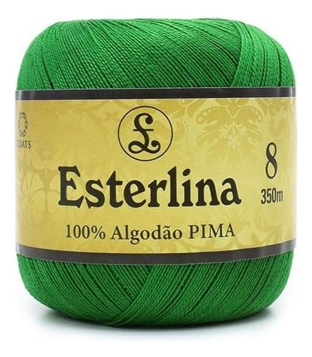 Linha Esterlina Nº 8 Cores - 350 Metros 320 Cor 27