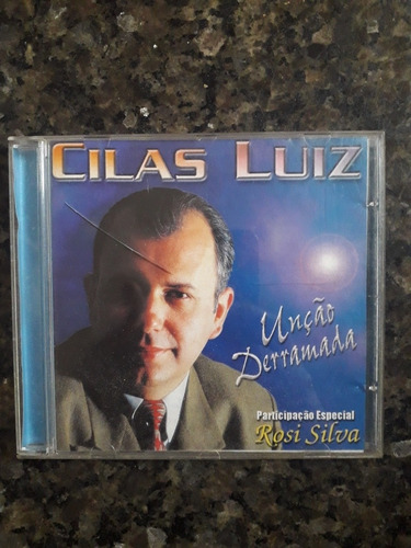 Cd Cilas Luis - Unção Derramada Gospel Play-back (Usado)