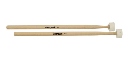 Imagem 6 de 6 de Kit Baquetas 7a 5a Feltro + Bag Baquetas Com02 Liverpool