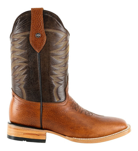 Bota Vaquera Bulldog Para Hombre Horsag Piel 100% Original