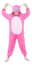 Comprar Kigurumi Stitch Rosa Pijama Tipo Mameluco Onesie