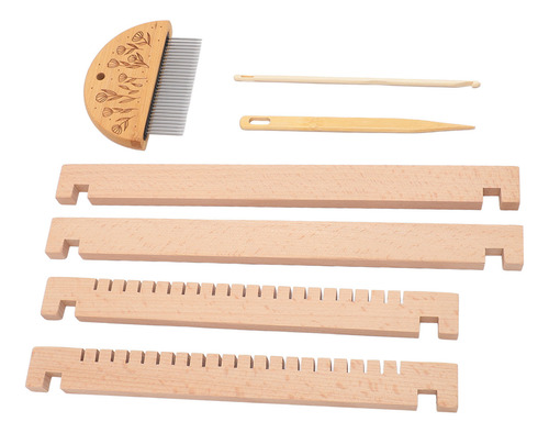 Kit De Telar Para Manualidades, Minimáquina De Madera, 11 X