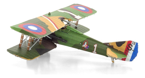 Maqueta Metalica Avion De Combate Spad S.xiii Metal Earth