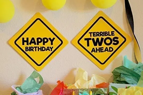 Jayd Products, Terrible Twos Ahead Construction Señales De A