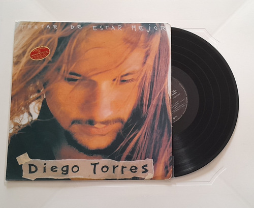 Diego Torres Tratar De Estar Mejor Lp Rca 1994 Colombia