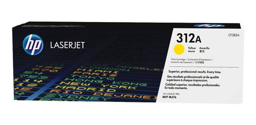 Toner Original Hp 312a Amarillo Cf382a Laserjet Pro M476