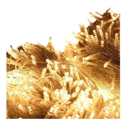 Imagen 8 de 10 de Serie Navideña Led Vintage 5m 100 Led P Eventos Elige Color