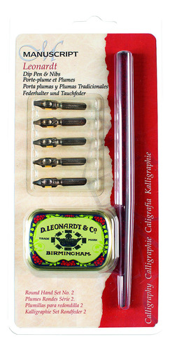 Manuscrito Pluma Mdp2036 Leonard Ronda Mano Set