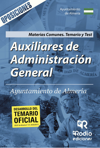 Auxiliares De Administraci&#243;n Genera... (libro Original)