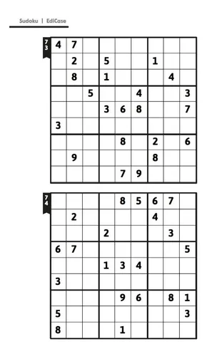 Livro Sudoku Ed. 14 - Difícil - Só Jogos 9x9 - 6 por página