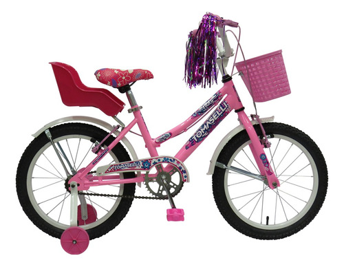 Bicicleta Infantil Tomaselli Lady Dama R16 C/estabilizadores