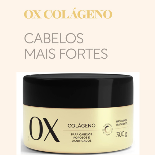 Máscara De Tratamento Ox Colágeno 300g