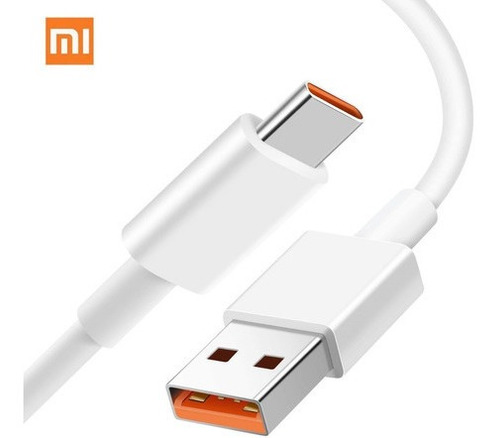 Cable Xiaomi Tipo C Carga Super Rápida 7a Soporta 120watt